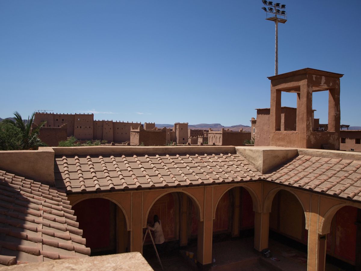 kasbah or medina alley