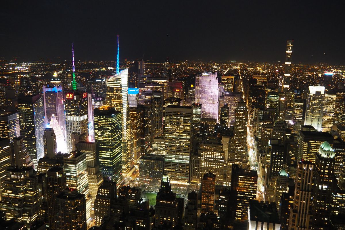 night city lights