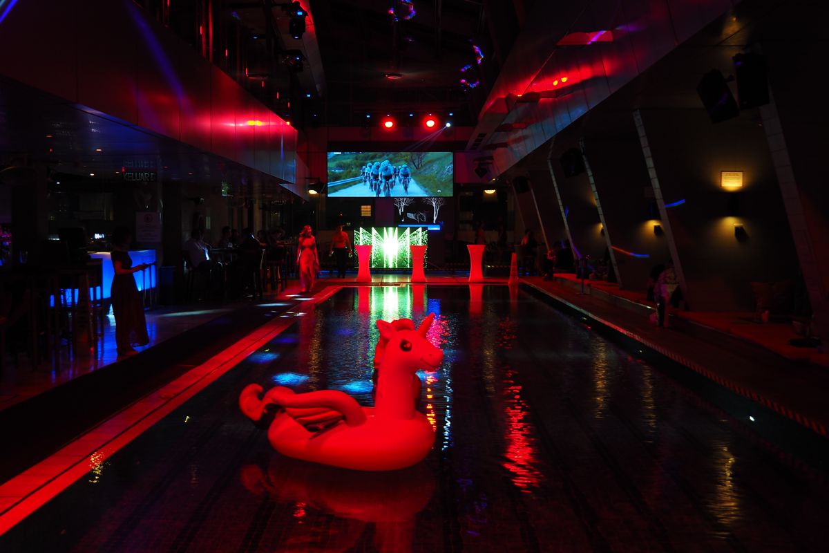 ferry or ship deck