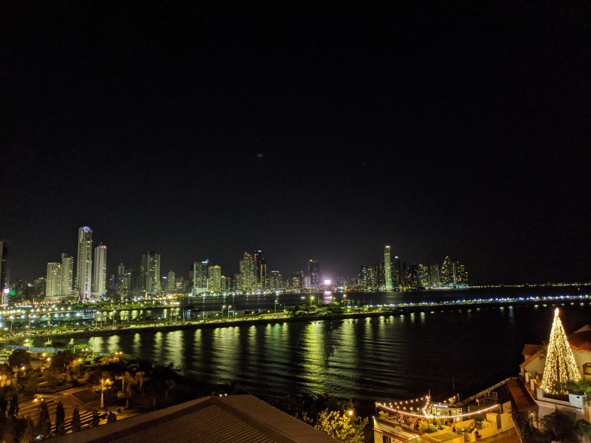 night city lights