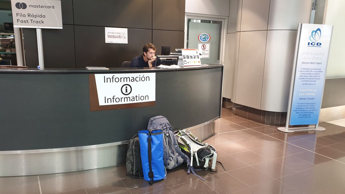 airport or train station