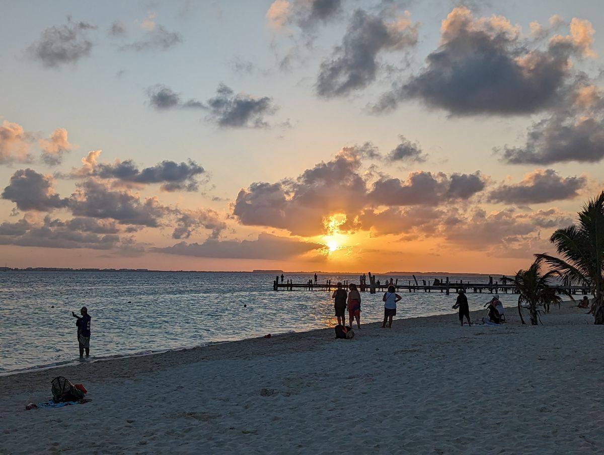 sunset or sunrise