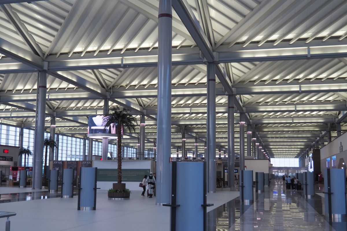 airport or train station