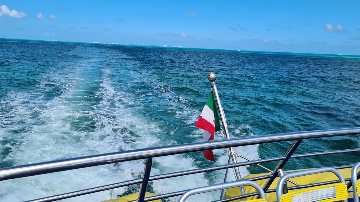 ferry or ship deck