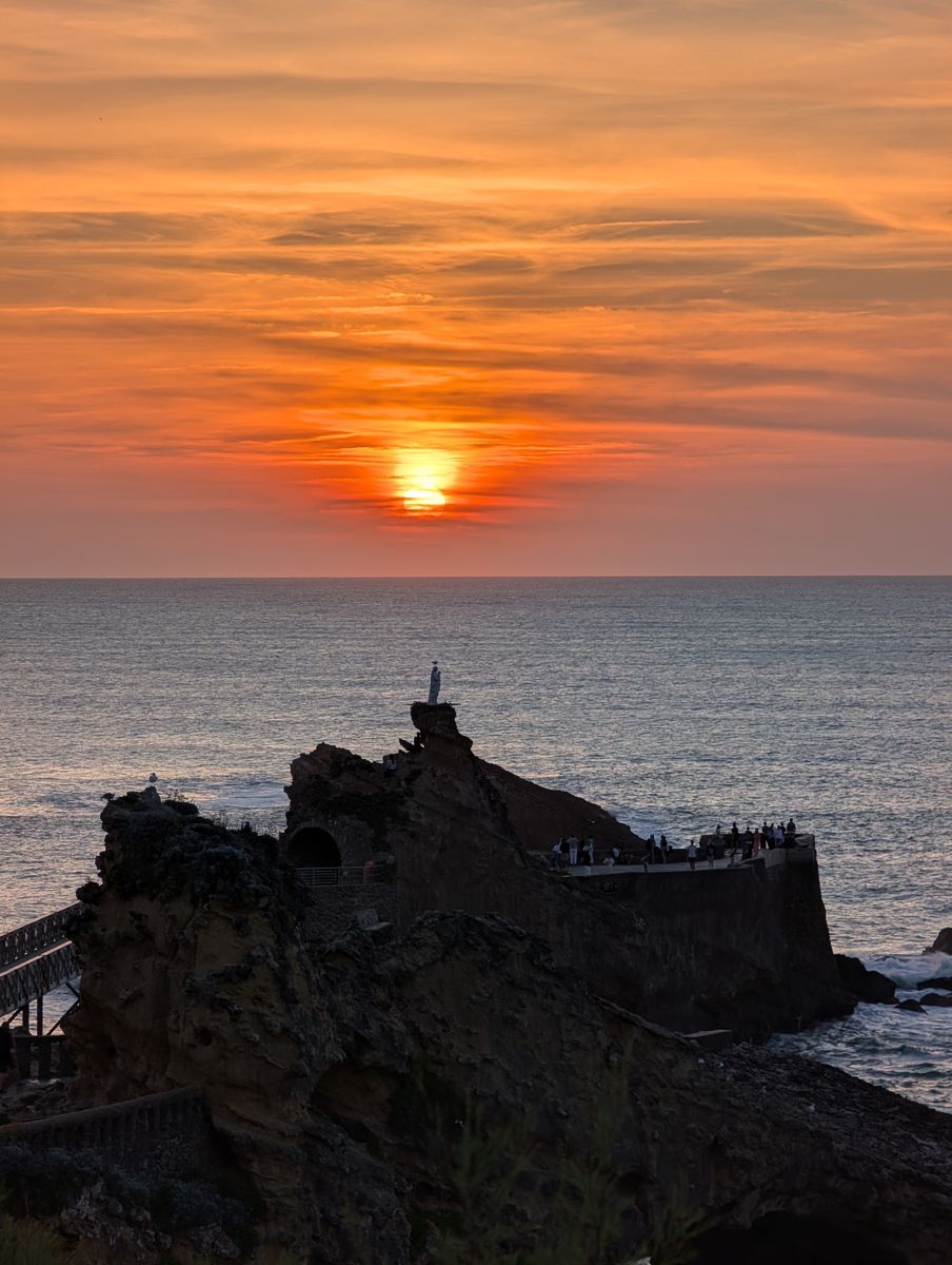 sunset or sunrise