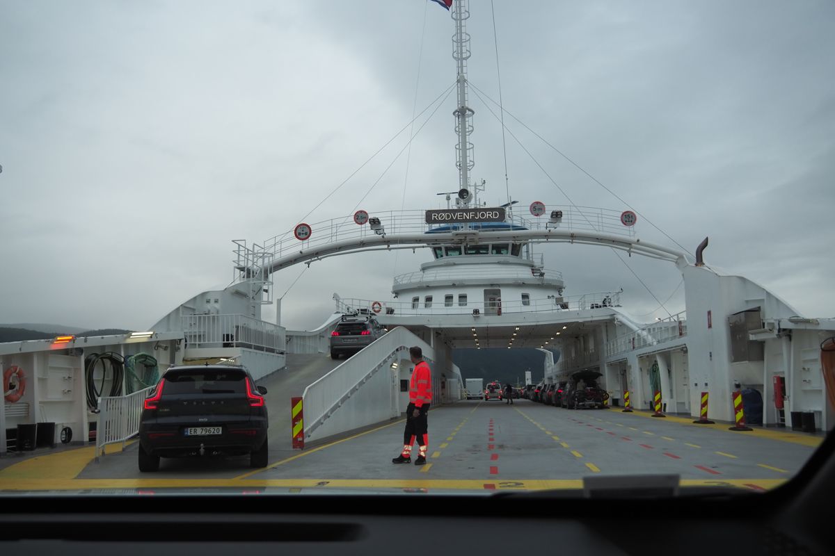 ferry or ship deck