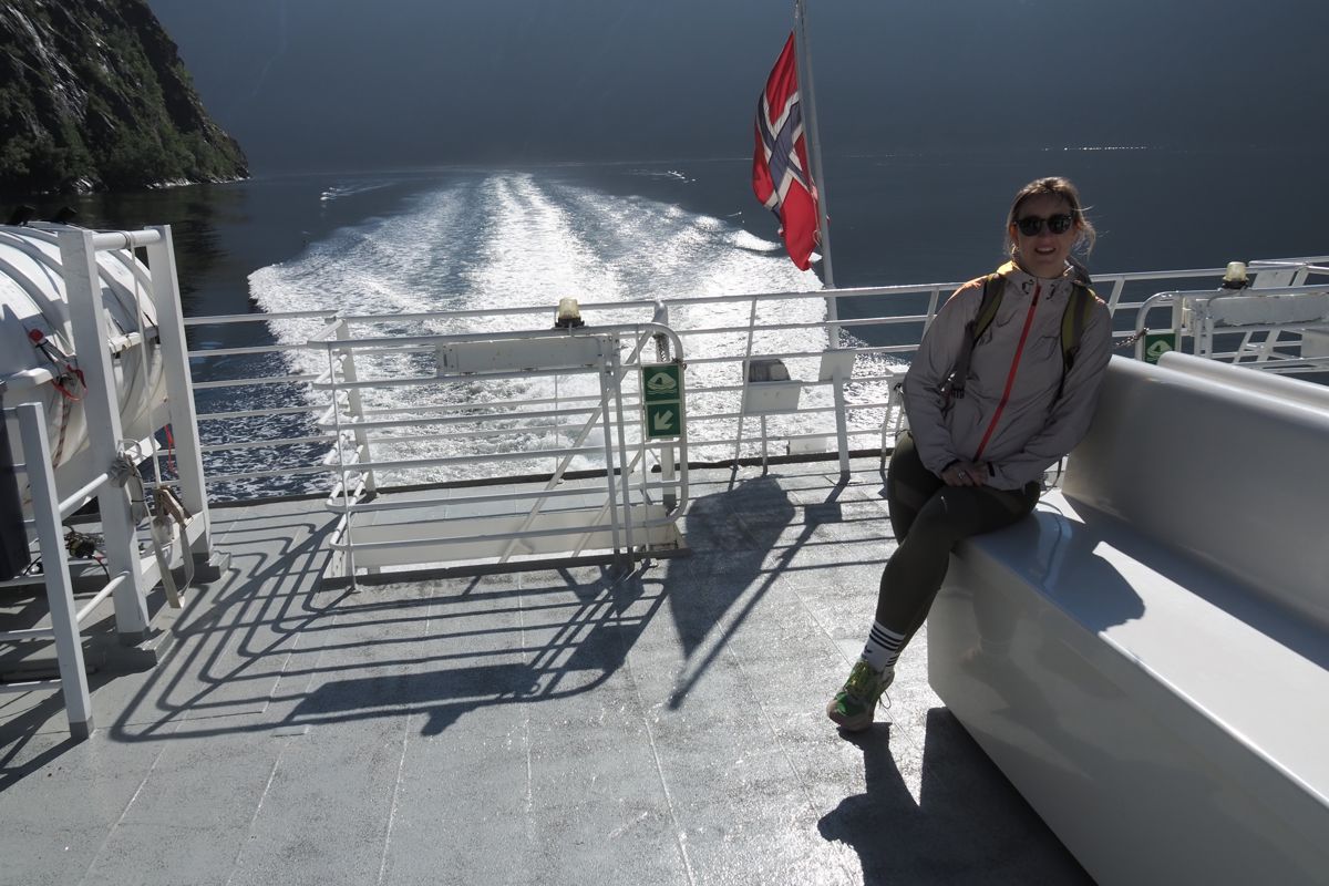 ferry or ship deck