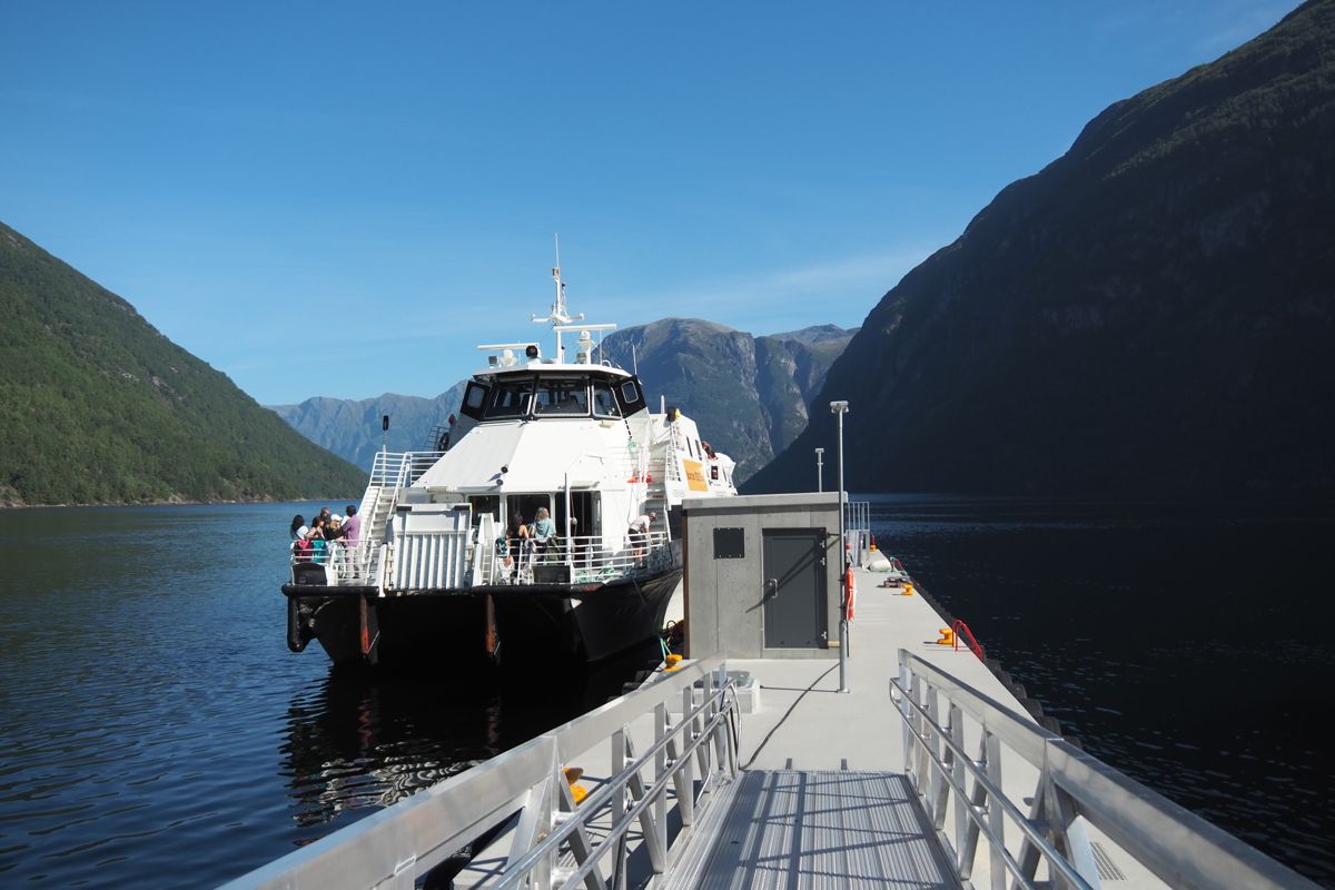 ferry or ship deck